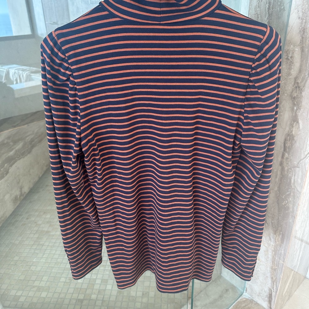 Pristine Elegant Talbots Striped Sweater - Picture 4 of 6